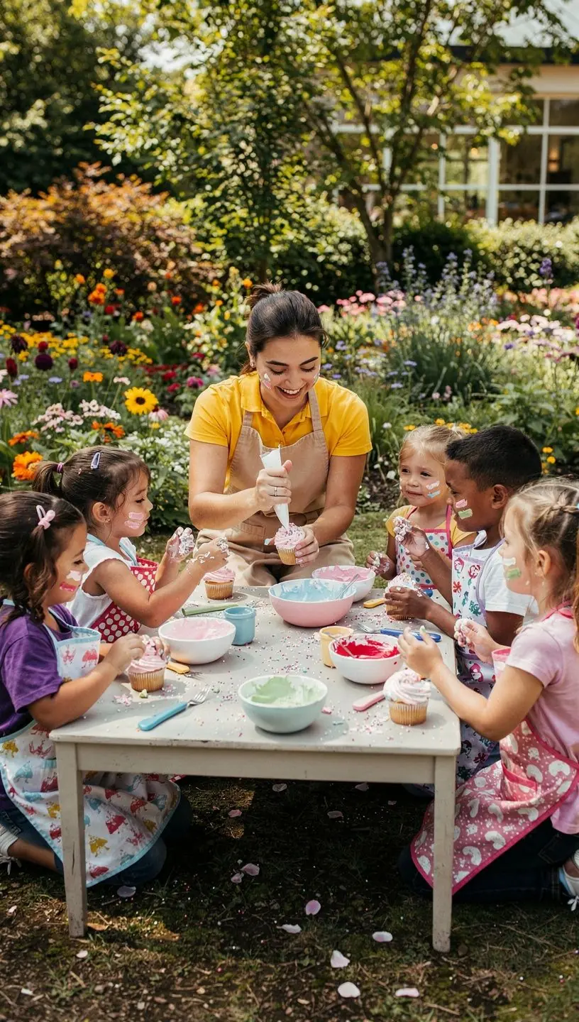 Ein ansprechend angerichteter Teller mit einer Portion Sachertorte, serviert mit einem Klecks Schlagobers.